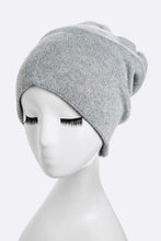 Load image into Gallery viewer, Double Layer Soft Convertible Beanie
