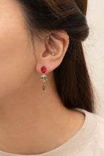 Load image into Gallery viewer, Fraise Dangle Earrings
