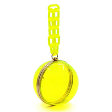 Load image into Gallery viewer, Acrylic Chain Handle See Thru Ball Crossbody Bag
