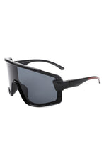 Load image into Gallery viewer, Oversize Sporty Square Chunky Shield Sunglasses
