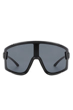 Load image into Gallery viewer, Oversize Sporty Square Chunky Shield Sunglasses
