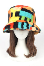 Load image into Gallery viewer, Plushy Faux Fur Bucket Hat
